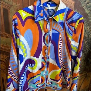Zara Multi - color blouse
